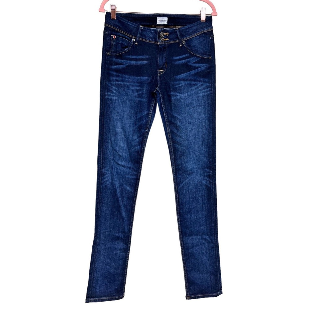 Hudson Collin Flap Skinny Jeans Dark Wash Women’s Size 28